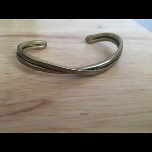 Bronze colored bangle bracelet